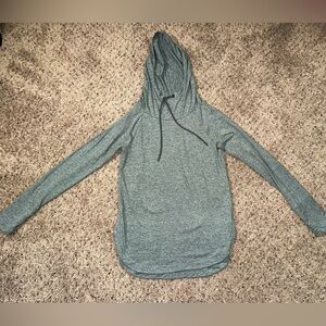 Athleta Womens Size XS Gray Uptempo Long Sleeve Hoodie Sweatshirt